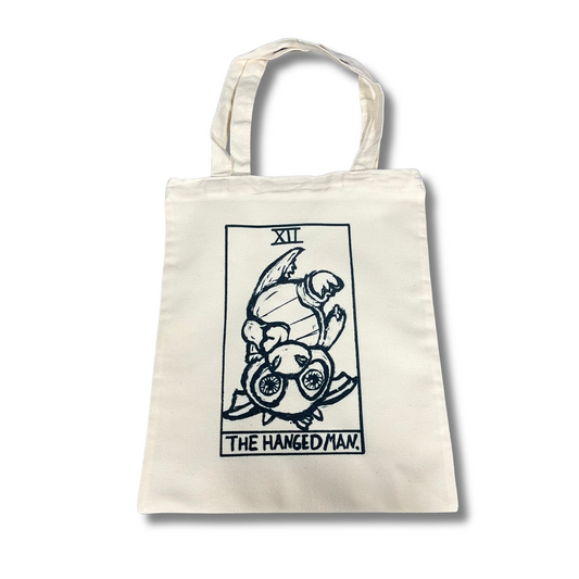 The Hanged Man - Tarot Card Reusable Tote