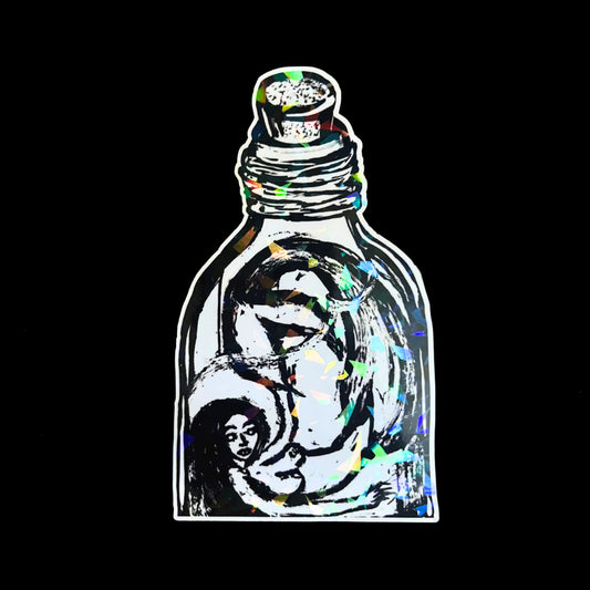 Siren Sticker *HOLOGRAPHIC*