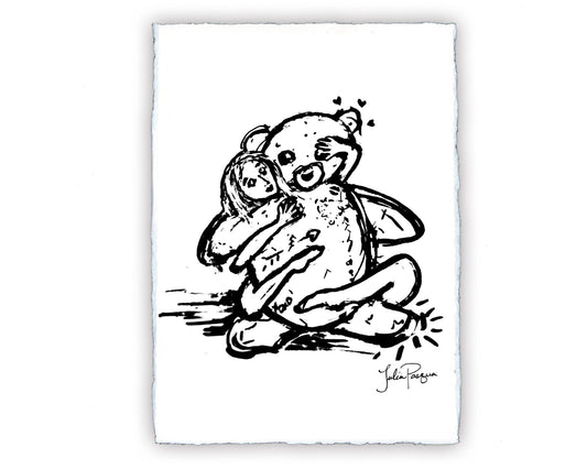 Bear Hug, 8 x 10