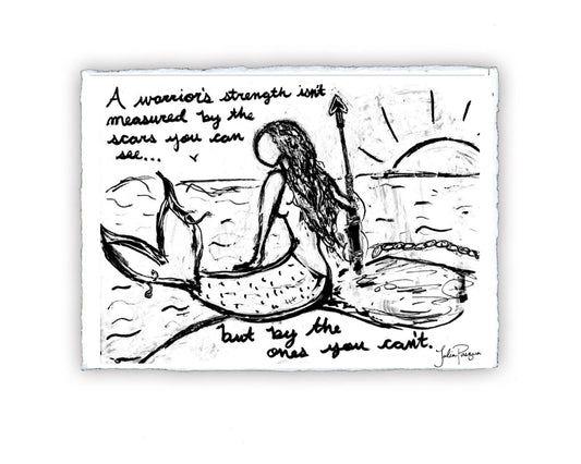 Mermaid Scars, 8 x 10