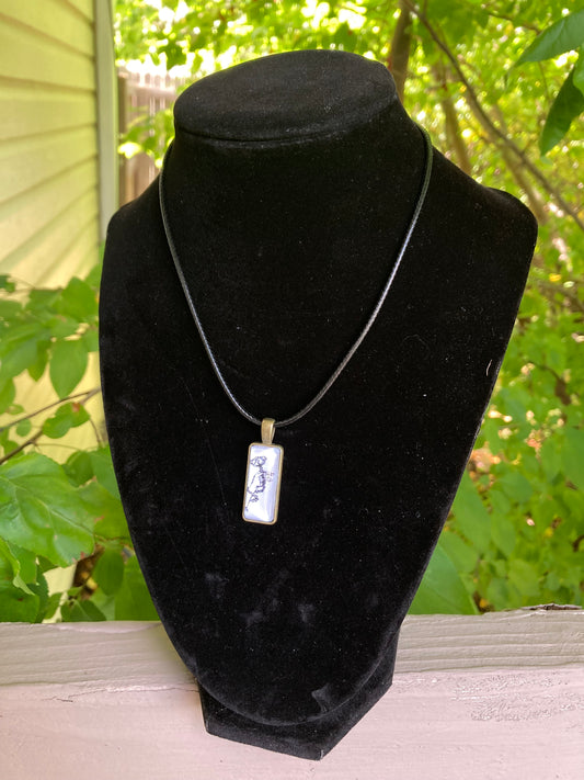 Hand with Rose (Small) Pendant