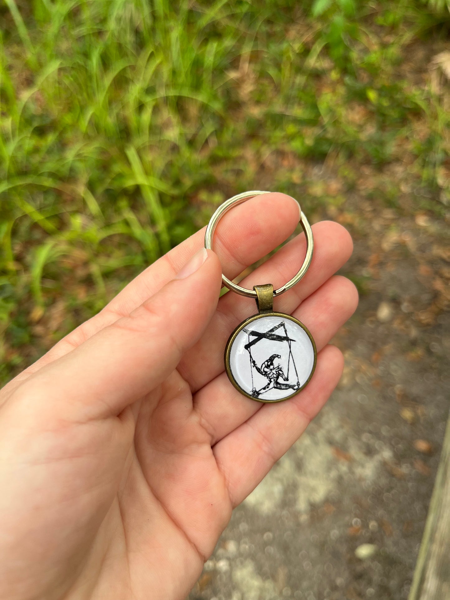 Jester Marionette Pendant