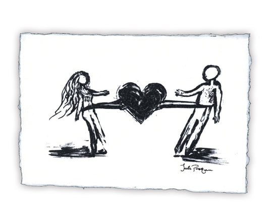 Heart Strings Print, 11 x 17