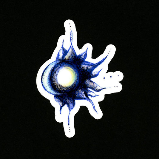 Moon and Sun Sticker