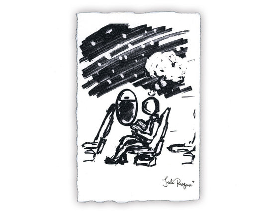 Head in the Clouds Print, 8 x 10