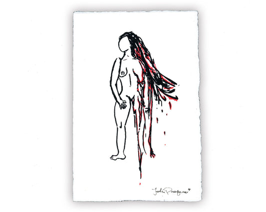 Dissolving Print, 11 x 17