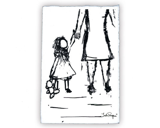 Mom Can We Go? Print, 11 x 17