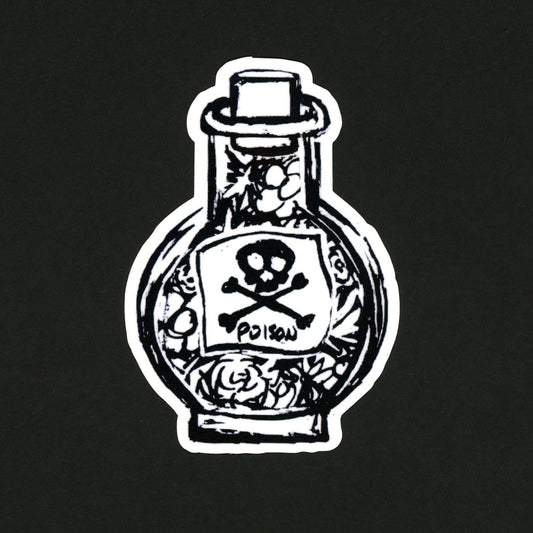 Poison Bottle Sticker