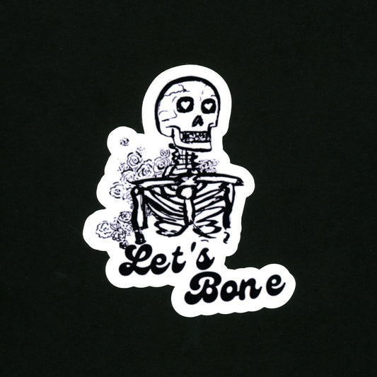 Let's Bone Sticker