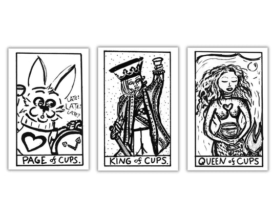 Tarot Card Prints- The Minors