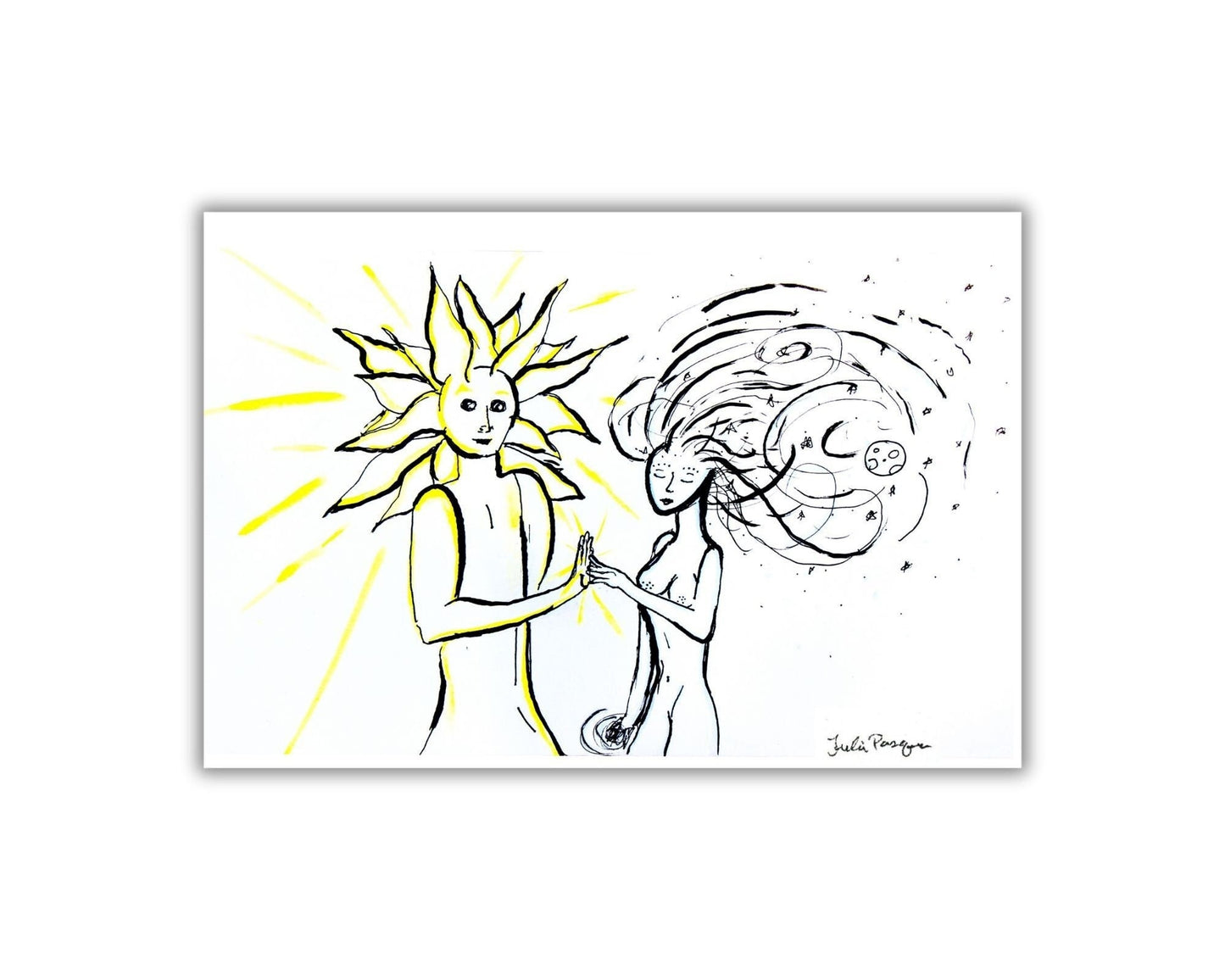 Day and Night Print, 5 x 7
