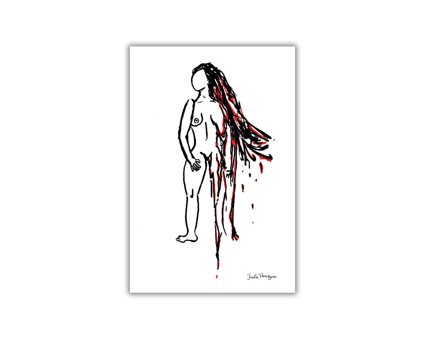 Dissolving Print, 4 x 6