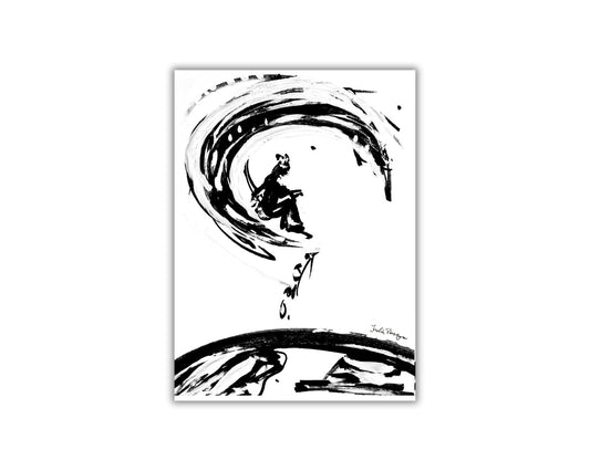 On The Moon Print, 5 x 7