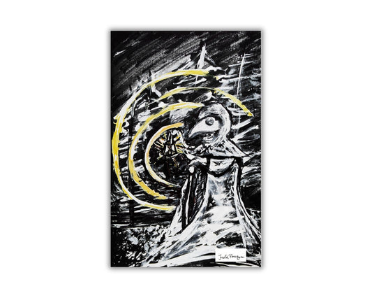 Plague Doctor Print, 4 x 6