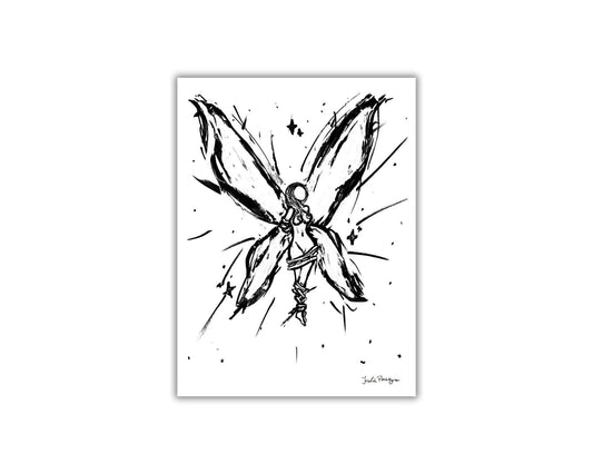 Tied with Wings, 5 x 7