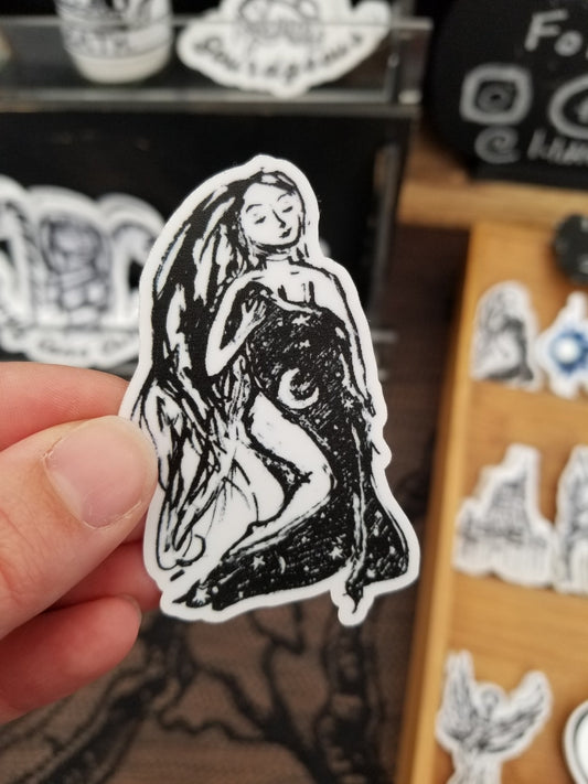 Wrapped Up In the Stars Sticker