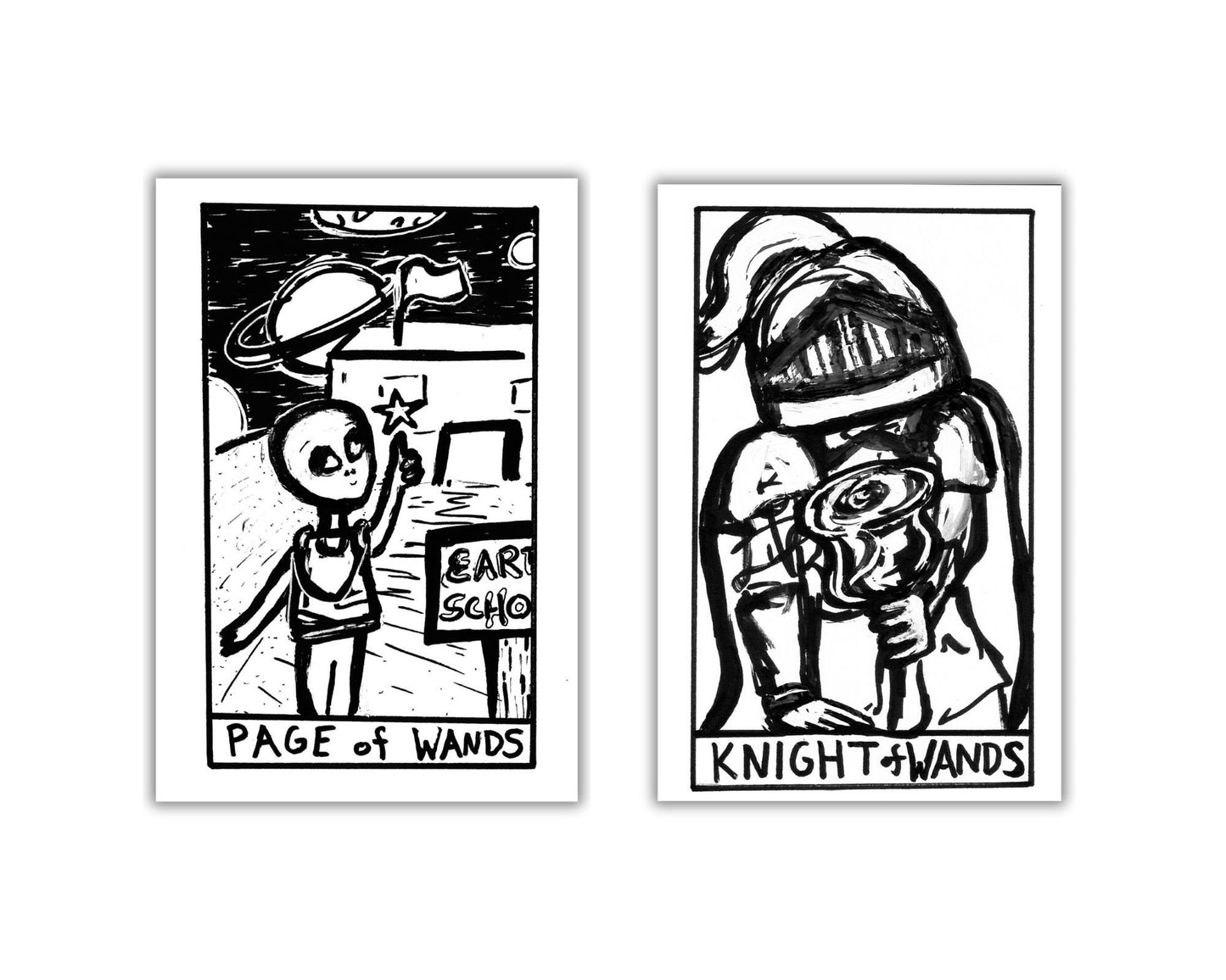 Tarot Card Prints- The Minors