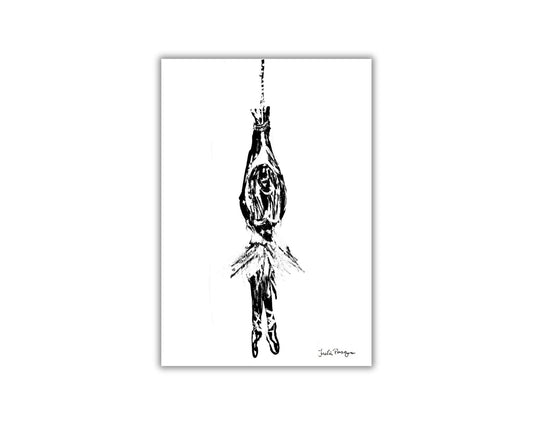 Ballerina (Tied) Print, 4 x 6