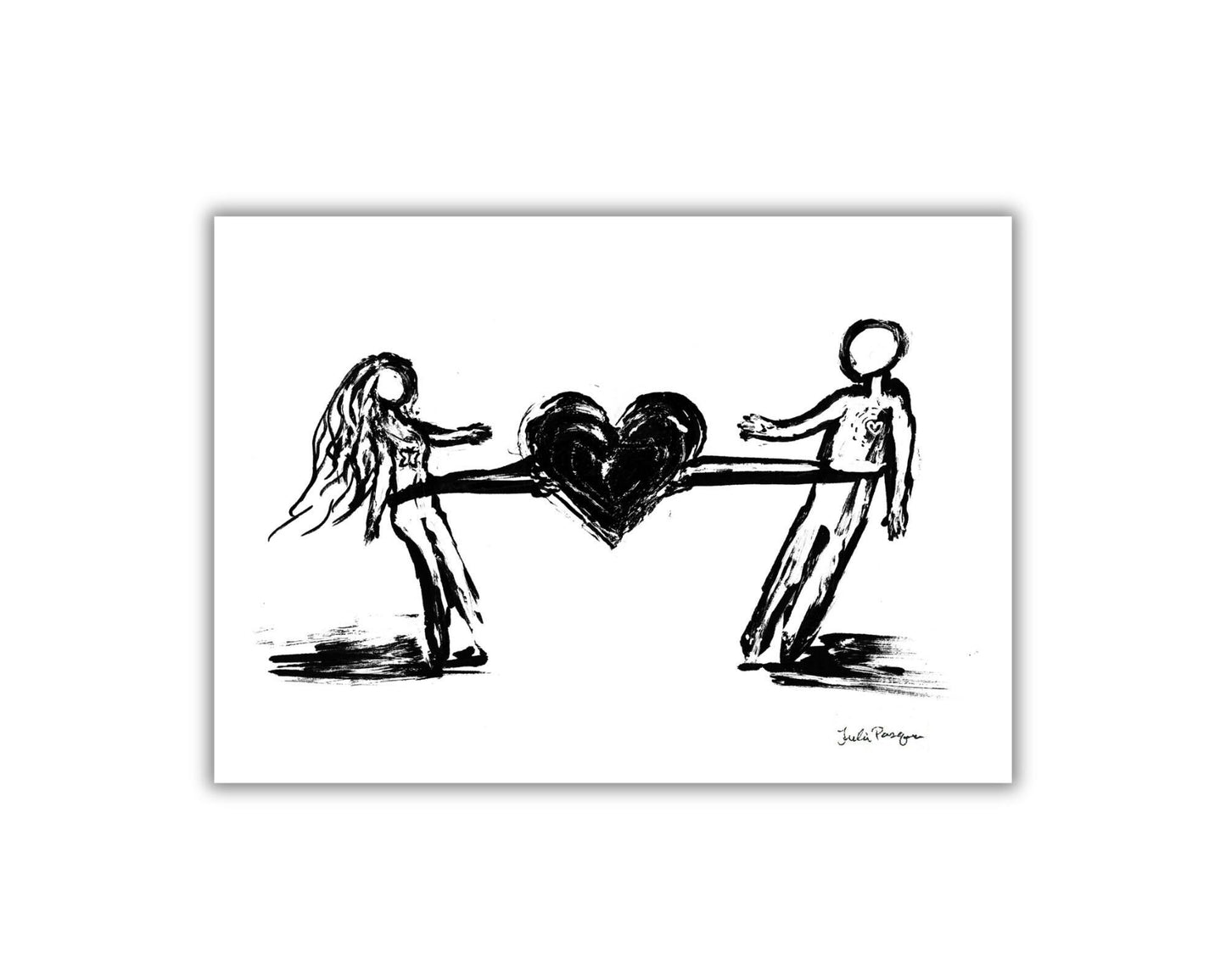 Heart Strings Print, 4 x 6