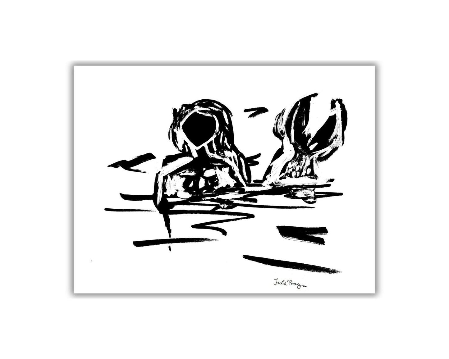 Mermaid Print, 5 x 7