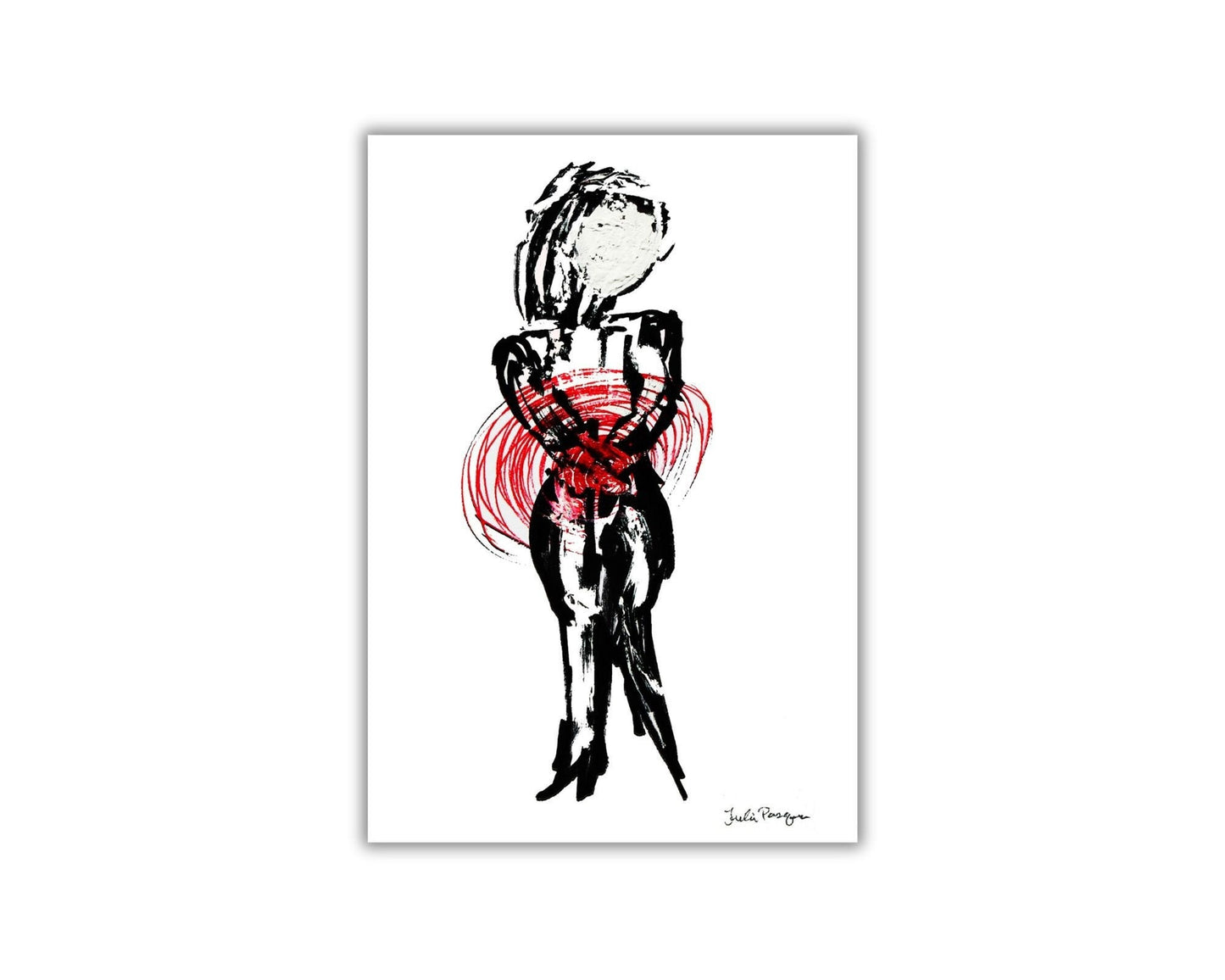 Pain Print, 4 x 6