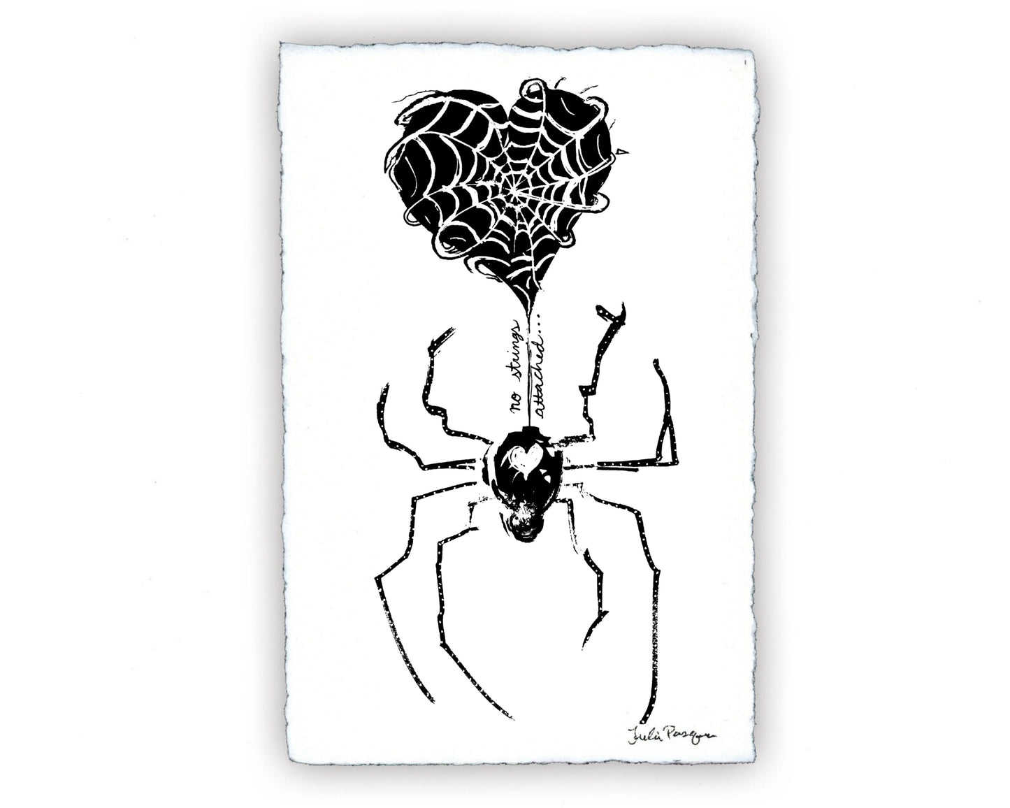 No Strings Spider, 11 x 17