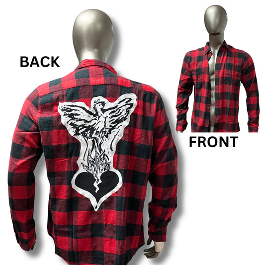 "Rise" Phoenix Flannel