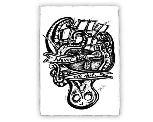 Kraken, 8 x 10