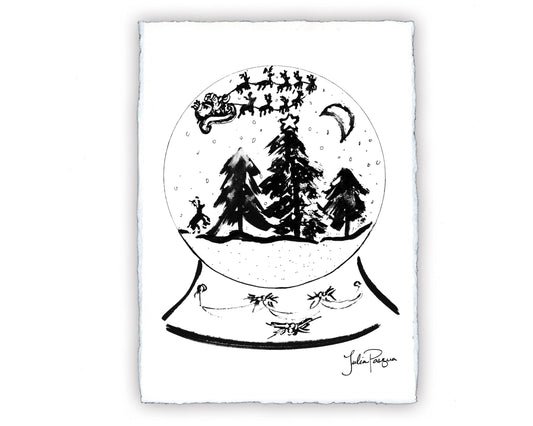 SnowGlobe Dreams, 8 x 10