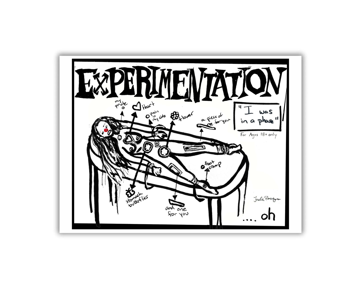 Experimentation Print, 5 x 7