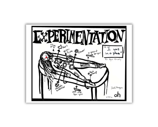 Experimentation Print, 5 x 7