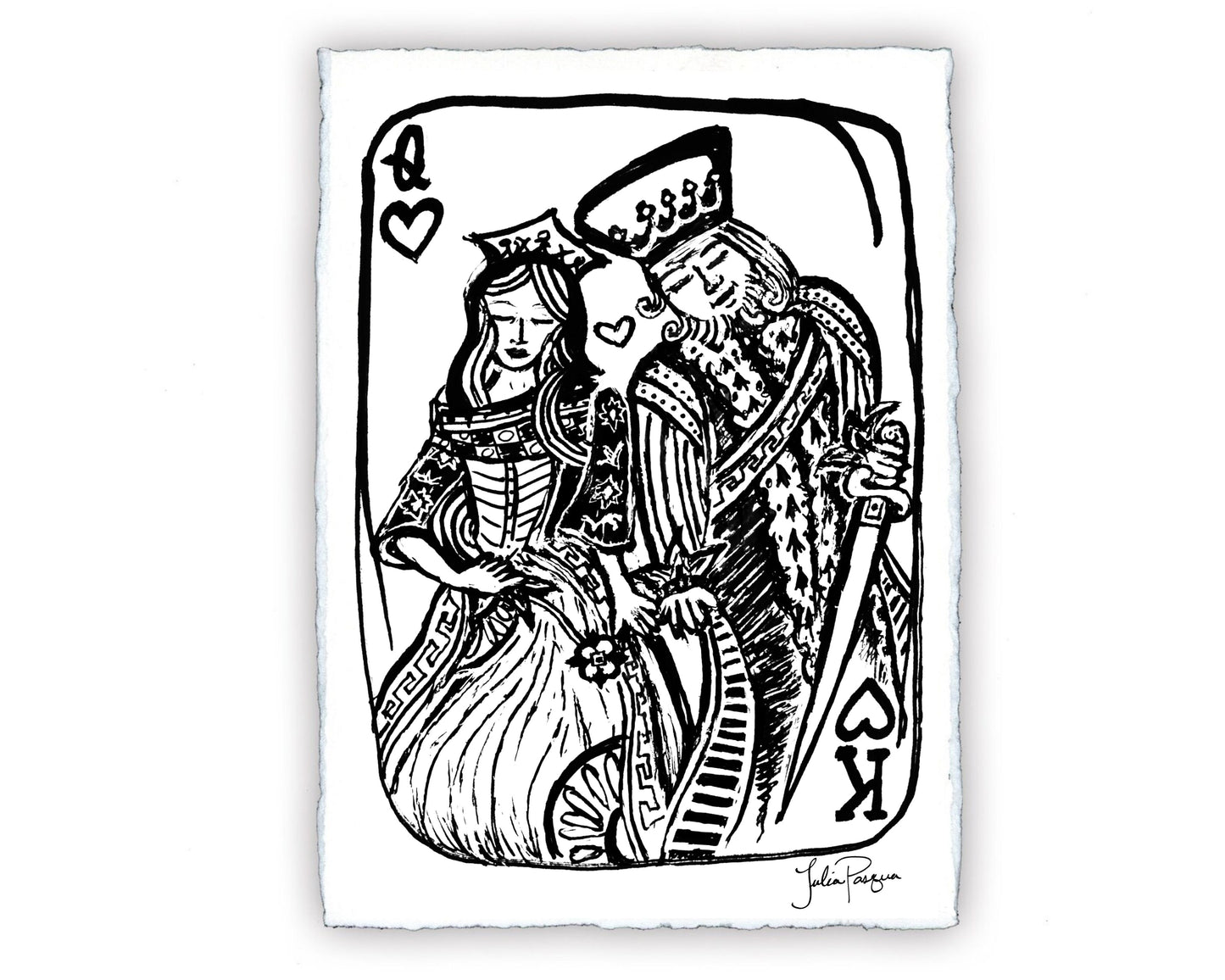 King and Queen, 8 x 10