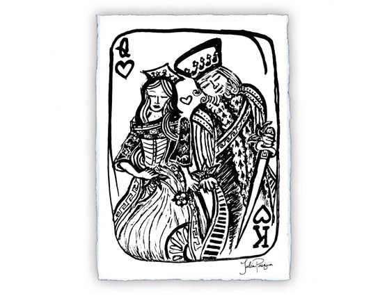 King and Queen, 8 x 10