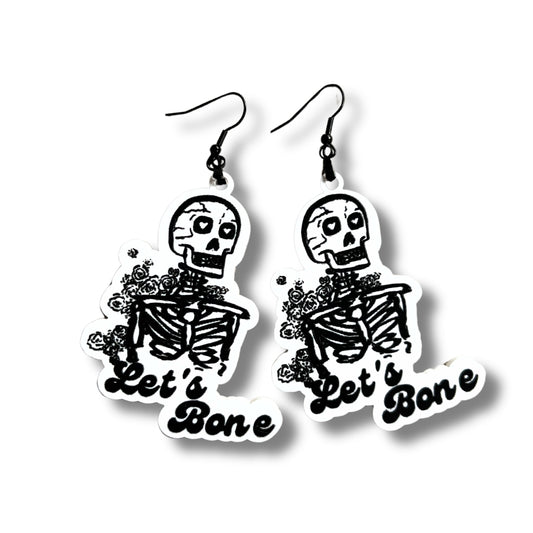 "Let's Bone" Earrings