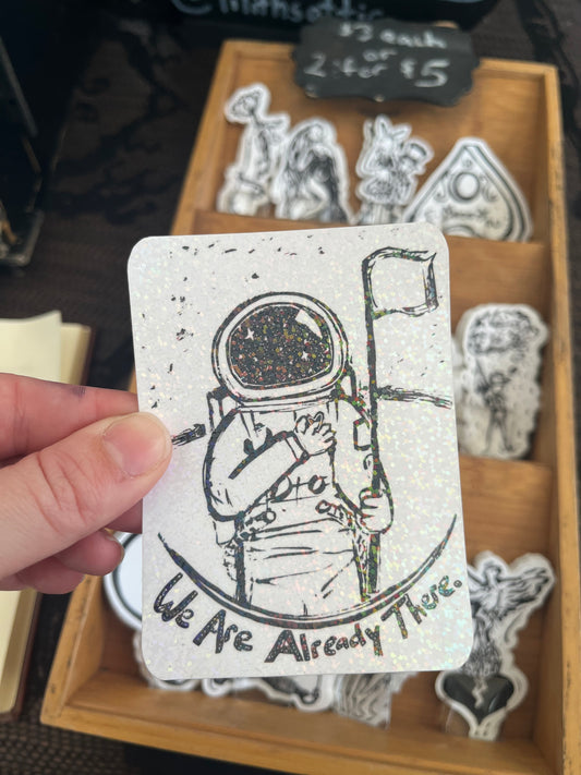 Astronaut Sticker *HOLOGRAPHIC*