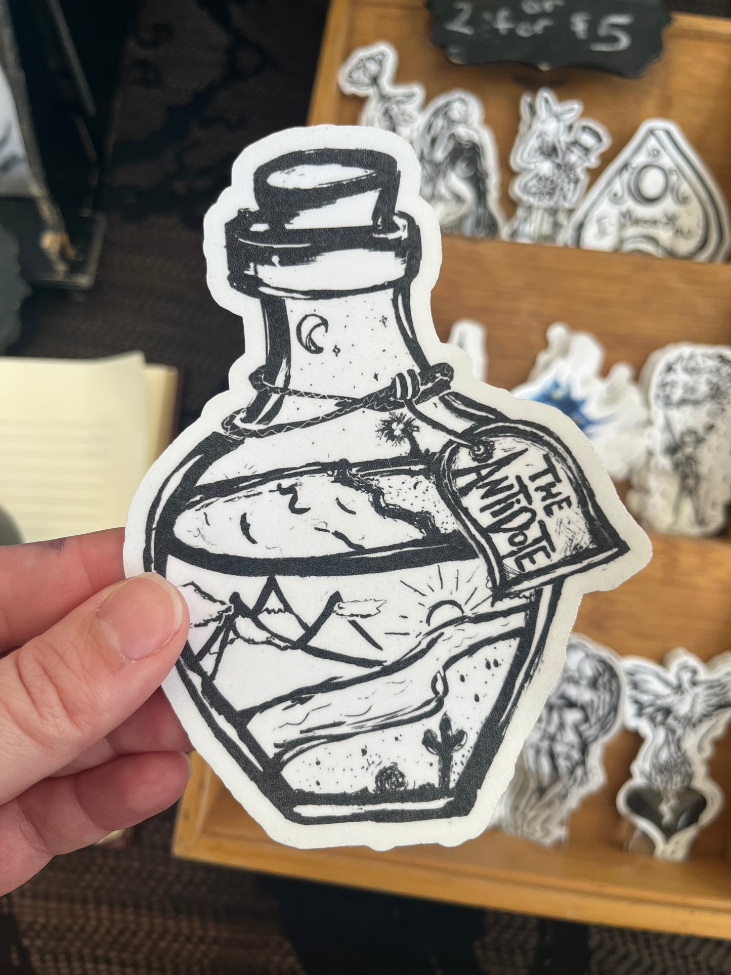 The Antidote Sticker