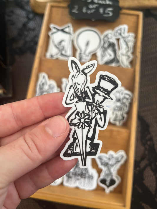 Hatter And Alice Sticker