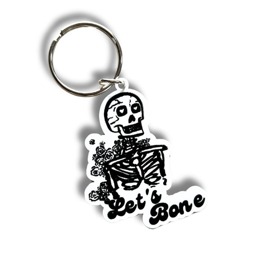 "Let's Bone" Keychain