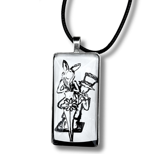 Hatter and Alice Pendant
