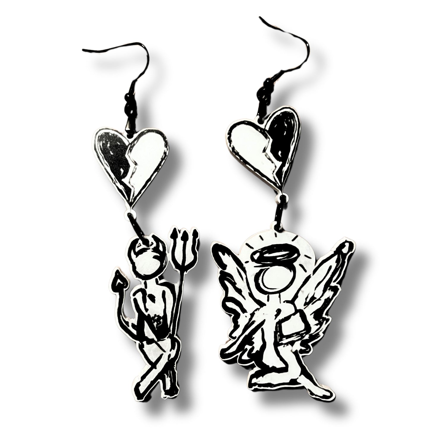 "Angel/Devil" Earrings