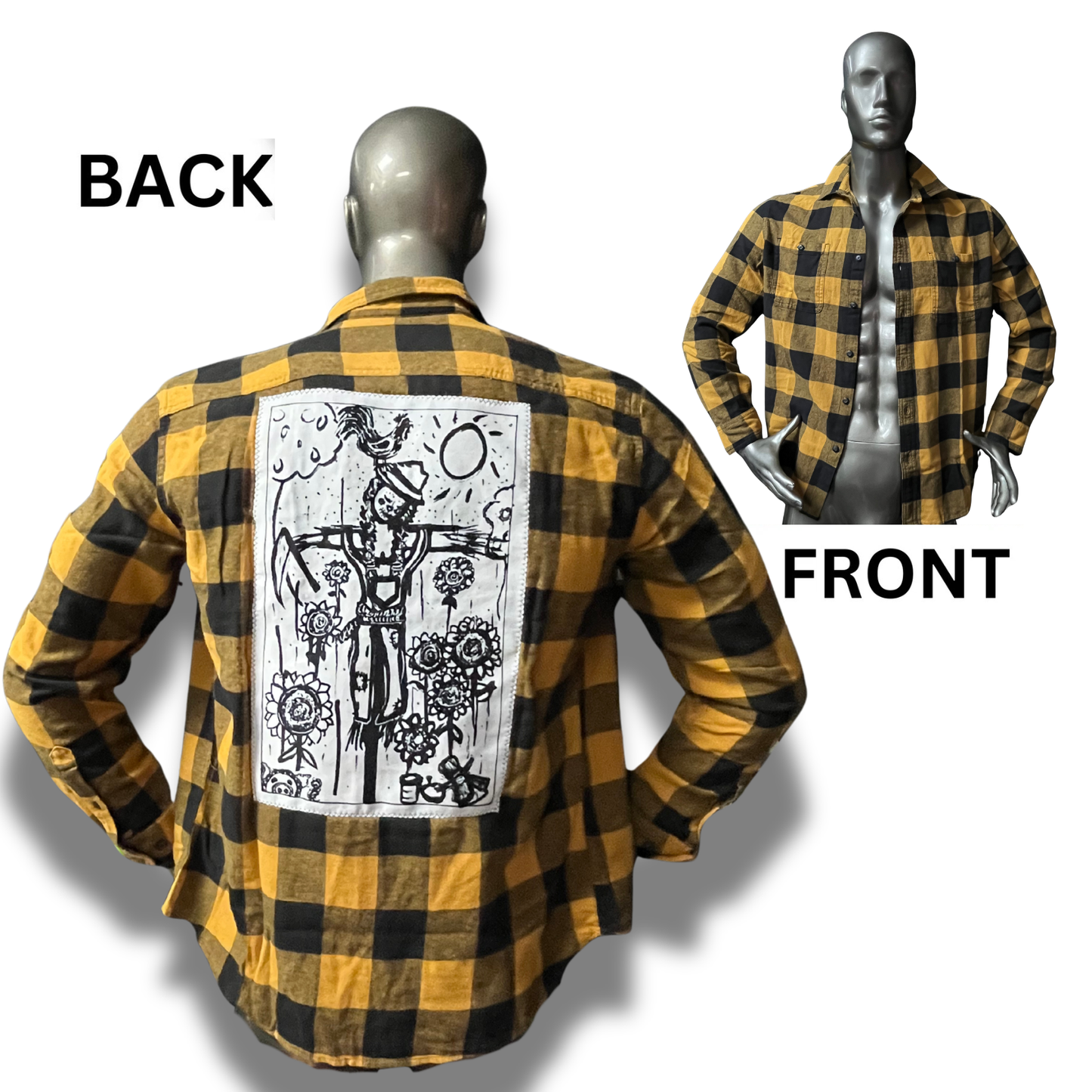 "Scarecrow" Flannel