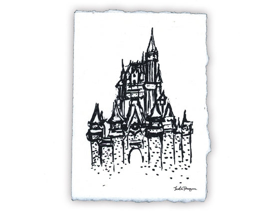Castle Print, 8 x 10