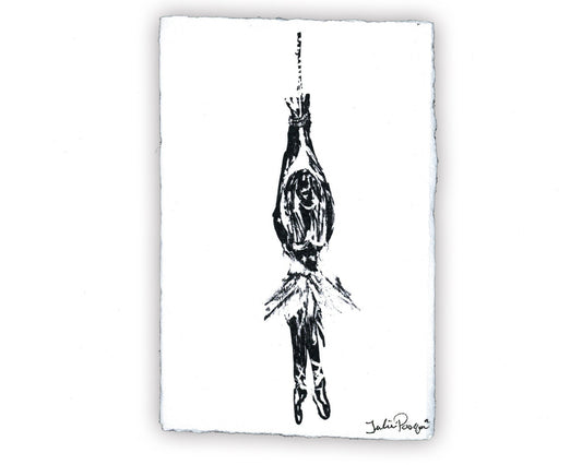 Ballerina (Tied) Print, 11 x 17