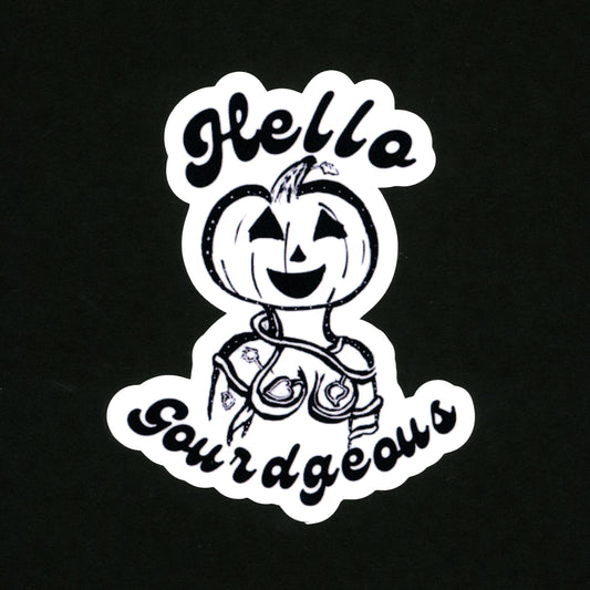 Hello Gourdgeous Sticker
