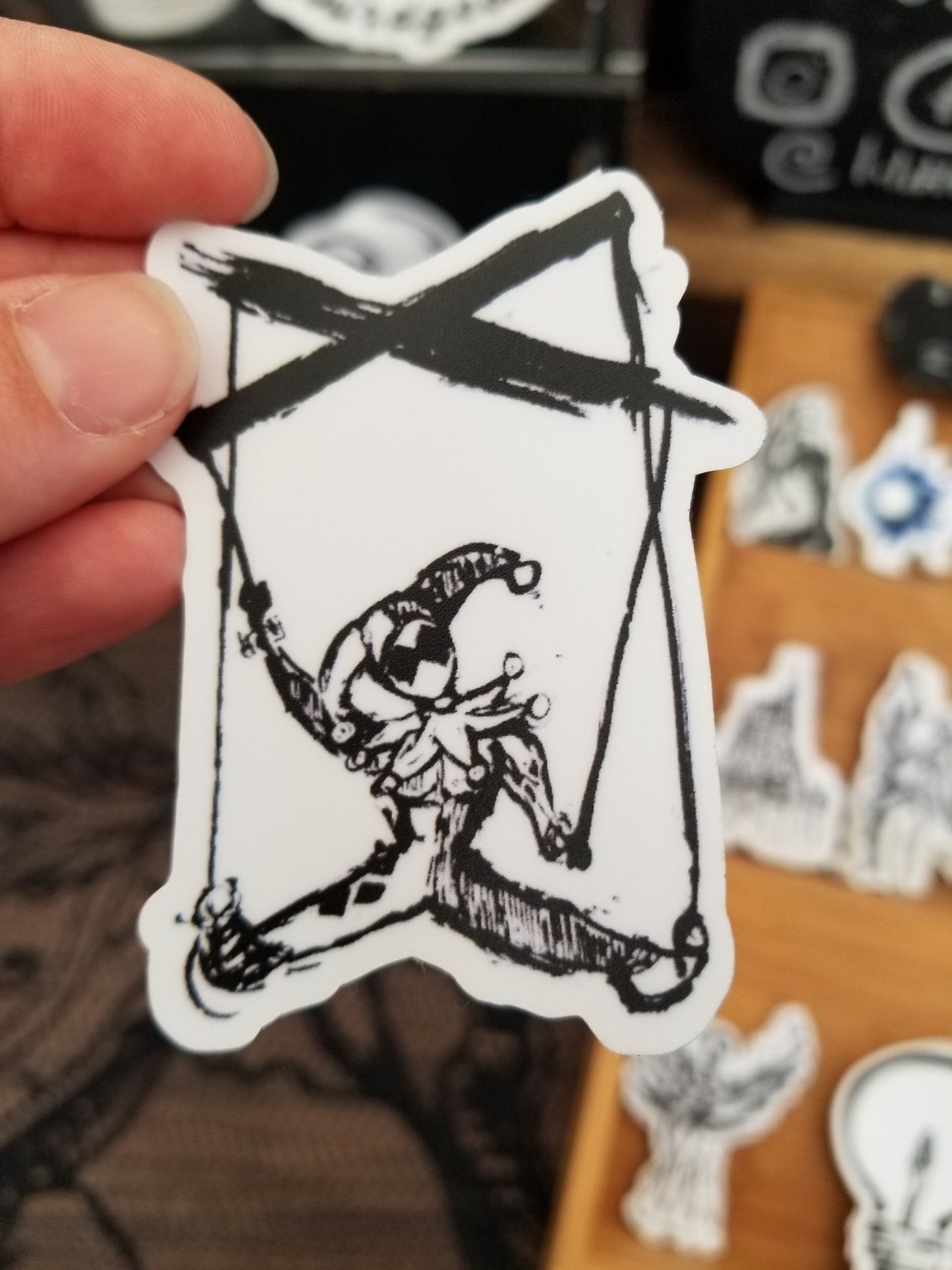 Jester Marionette Sticker