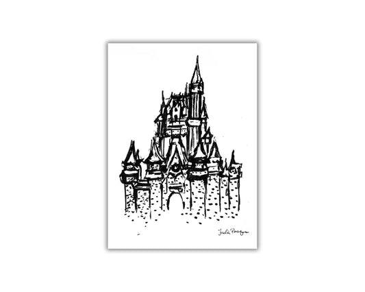 Castle Print, 5 x 7