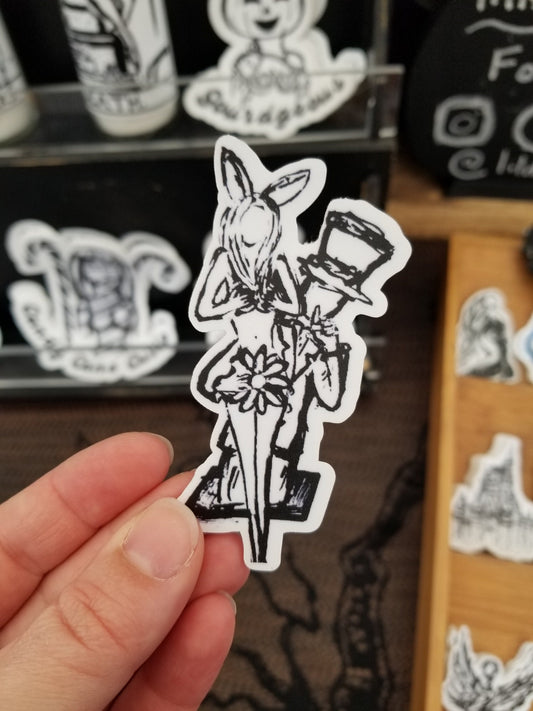 Hatter And Alice Sticker