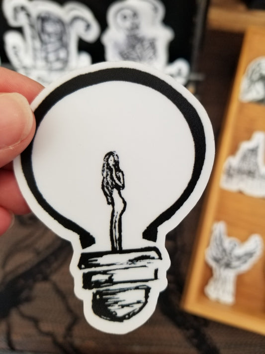 Lightbulb Sticker