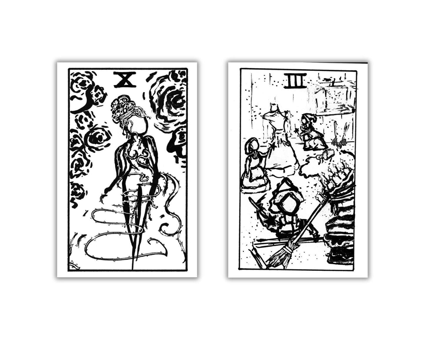 Tarot Card Prints- The Minors